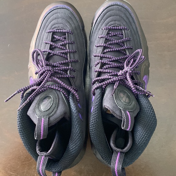 🍆 2010 Nike Air 1/2 Cent Eggplant PENNY HARDAWAY - Mens 9.5 DEADSTOCK 🍆 - Picture 8 of 14